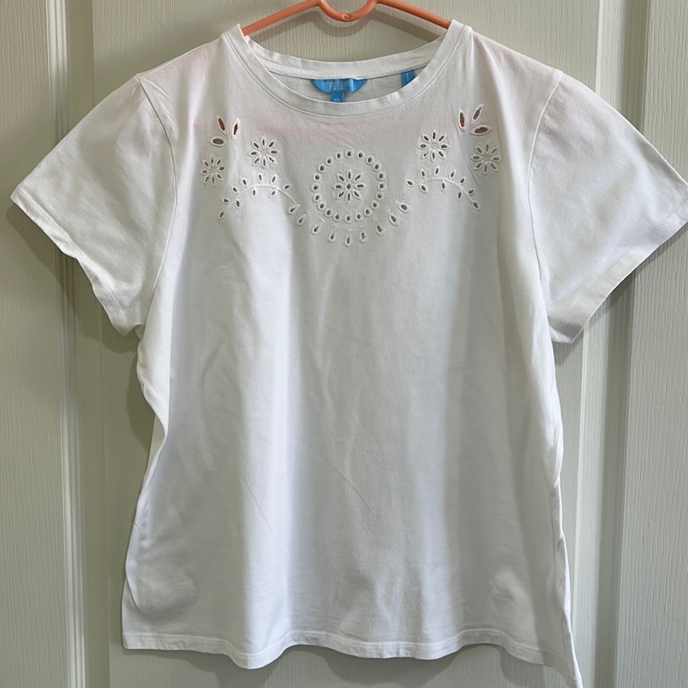 Draper James Detailed T-Shirt